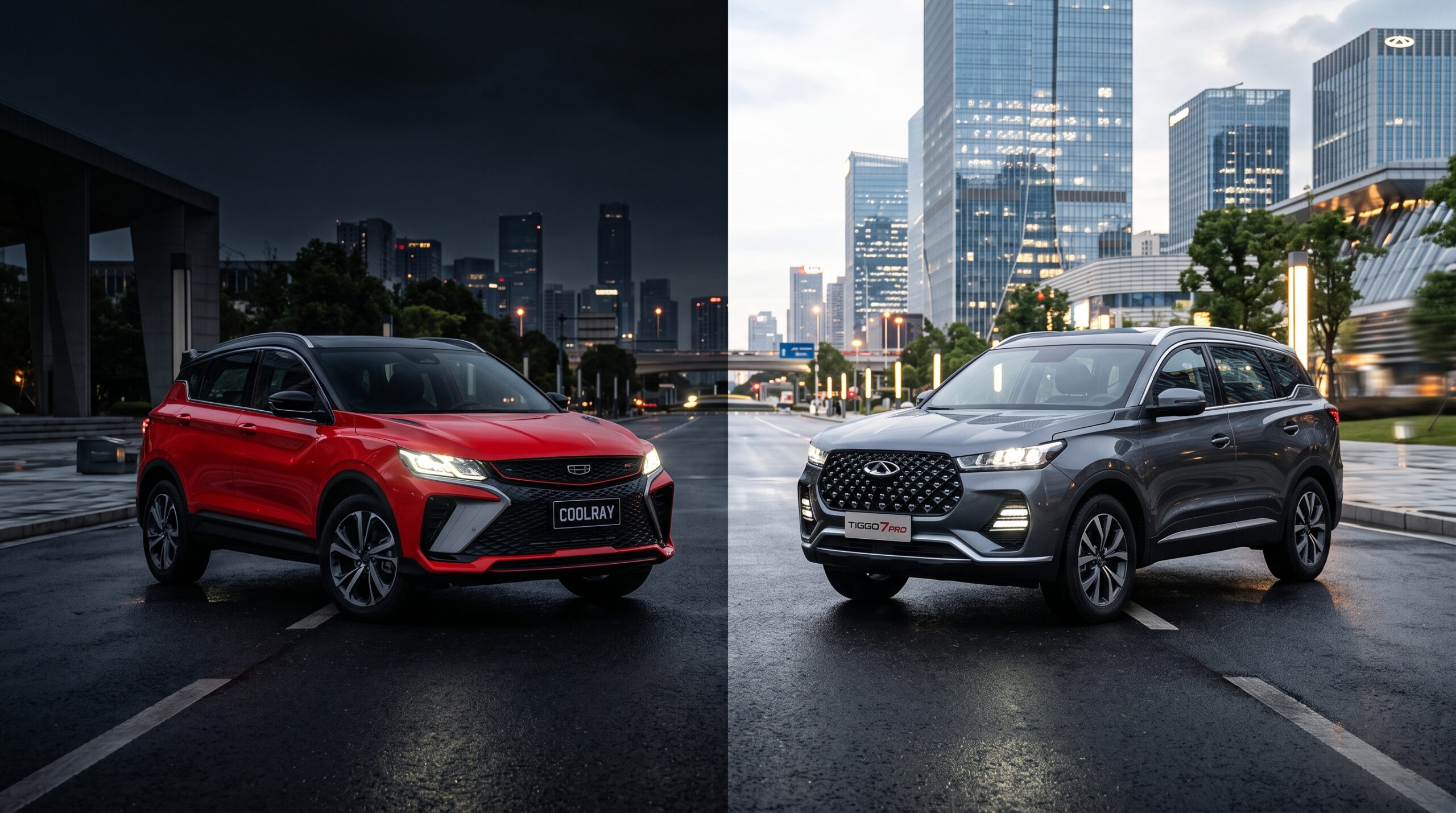 Geely Coolray vs Chery Tiggo 7 Pro (2026): Which Chinese Crossover Is the Better Buy?